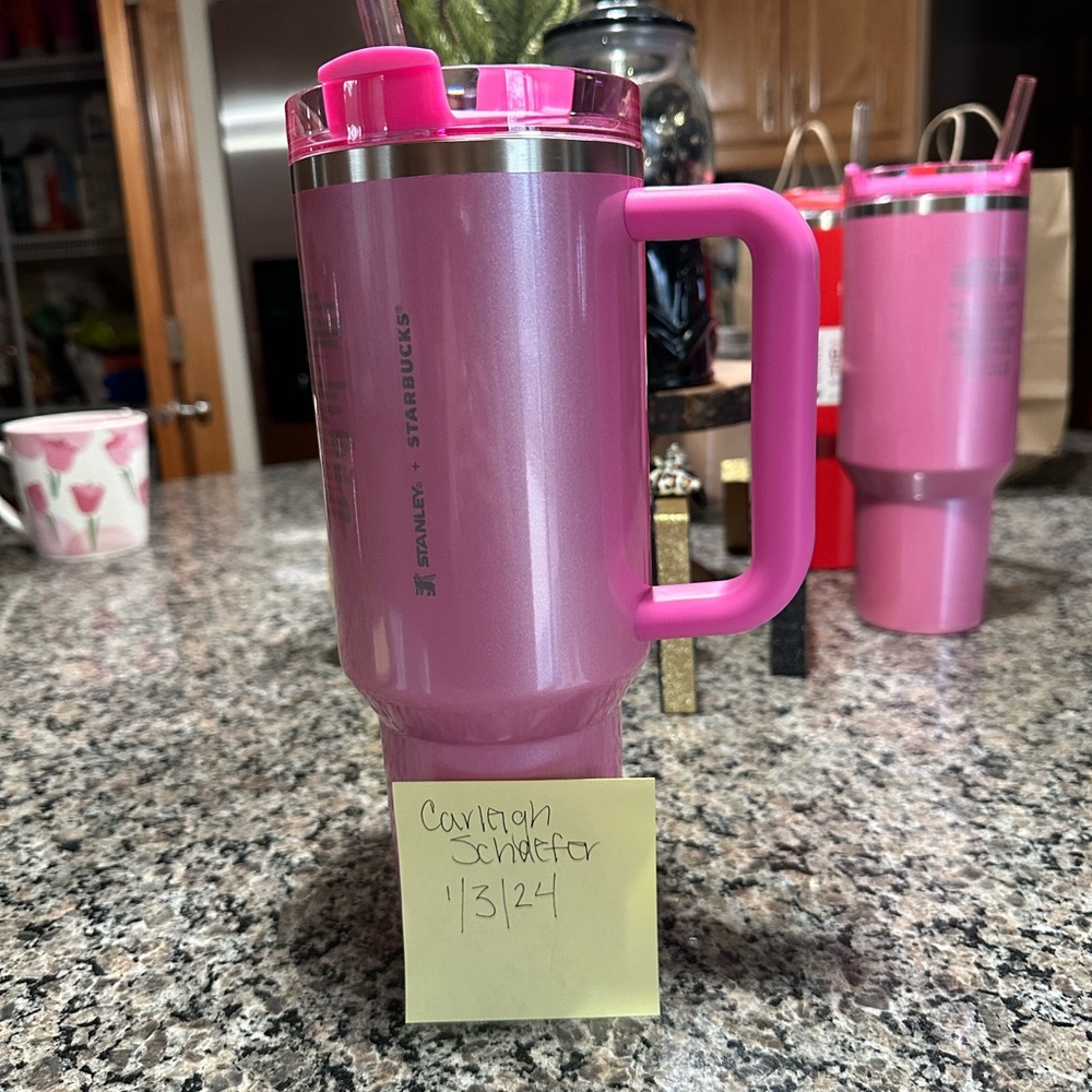 BNWT Winter Pink Starbucks x Stanley